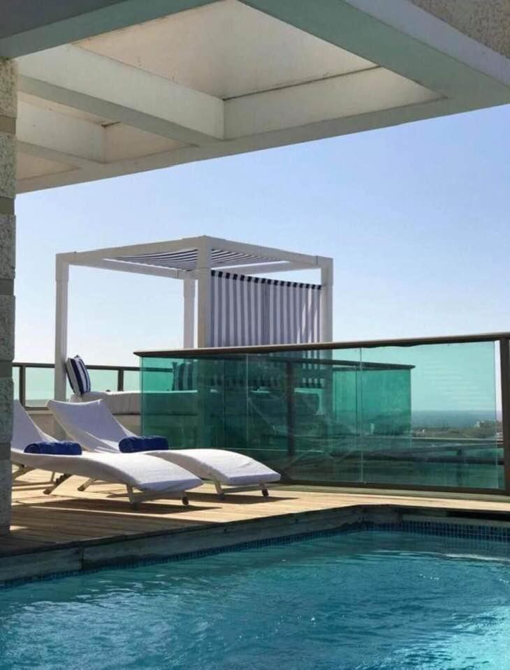 Exclusive Top Luxury Penthouse Near The Sea With Privat Roof-Pool Lägenhet Eilat Exteriör bild